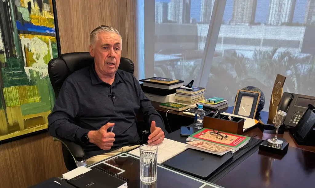 ancelotti, brasil, seleção