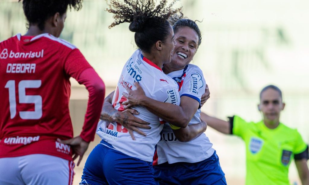 Feira de Santana (BA), 16/05/2026 - Lance de jogo entre Bahia e Inter válido pelo Campeonato Brasileiro de Futebol Feminino.Foto: Letícia Martins/EC Bahia