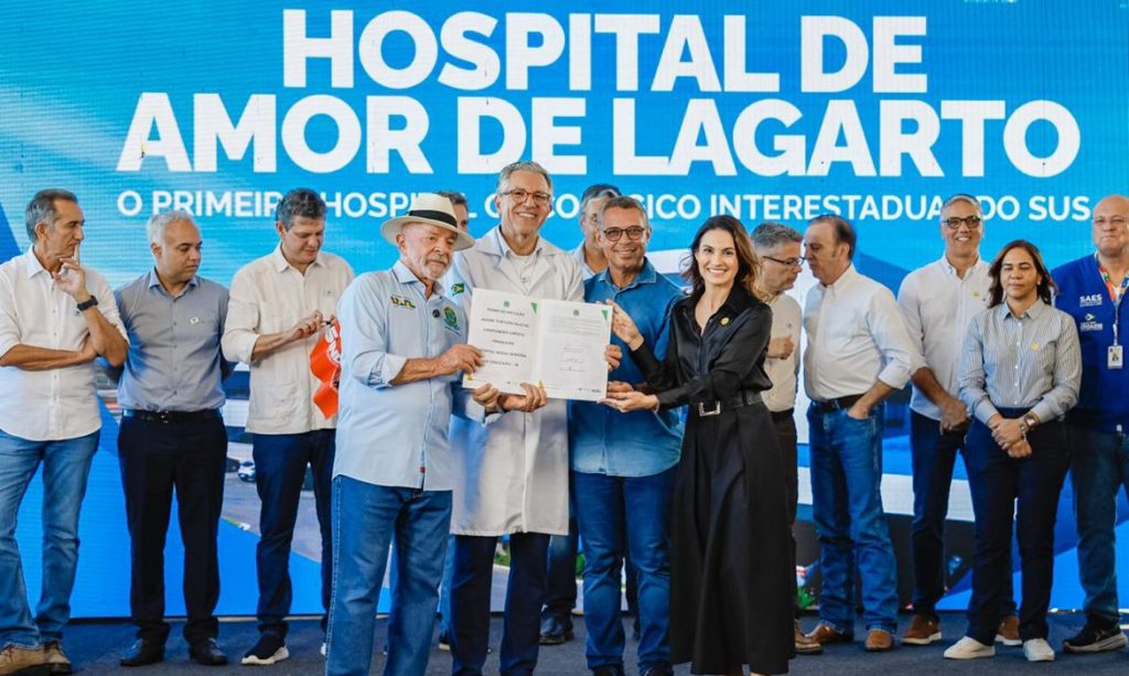 29.05.2026 - Presidente da República, Luiz Inácio Lula da Silva, durante Anúncios relacionados à área da saúde, no Hospital do Amor, em Lagarto/SE.

Foto: Ricardo Stuckert / PR