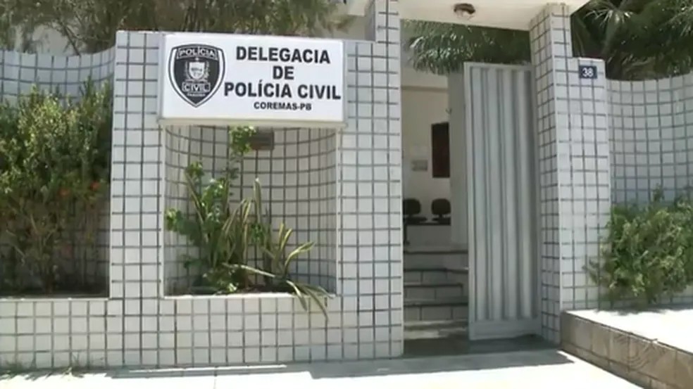 Delegacia de Polícia Civil de Coremas — Foto: Foto: Reprodução.