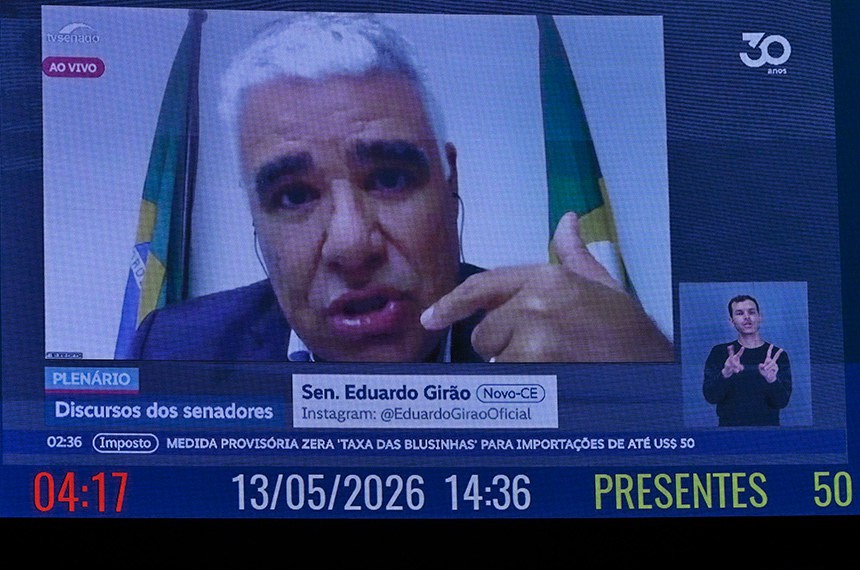 Mesa: 
4º secretário da Mesa do Senado Federal, senador Laércio Oliveira (PP-SE);
secretário-geral adjunto da Mesa do Senado Federal, José Roberto Leite de Matos.