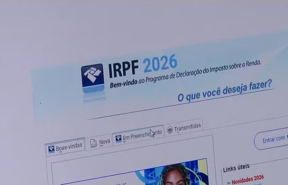 Imposto de Renda 2026: mais de 55 mil paraibanos ainda não enviaram a declaração — Foto: Reprodução/TV Globo
