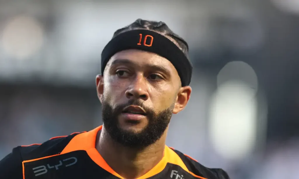 Memphis Depay em jogo do Corinthians contra o Santos
  15 de março de 2026     REUTERS/Thiago Bernardes
