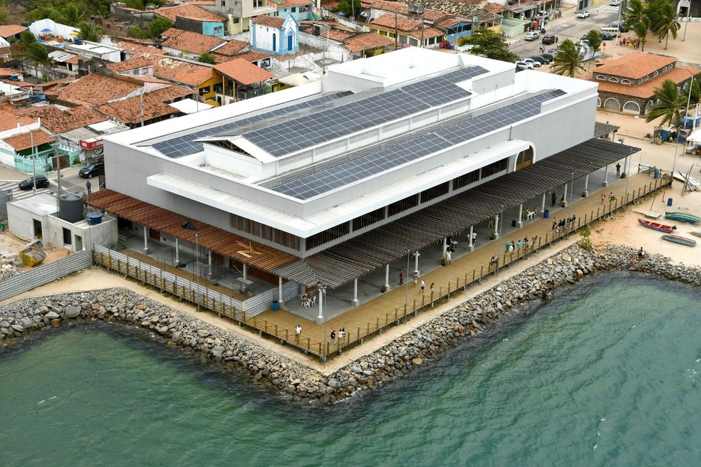 Mercado da Redinha, em Natal, ficará fechado nesta segunda e terça-feira — Foto: Demis Roussos/Secom