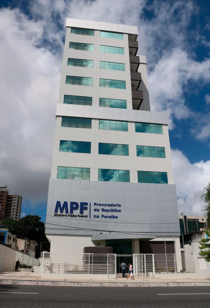 Sede do Ministério Público Federal na Paraíba (MPPB). — Foto: Foto: Comunicação MPF.