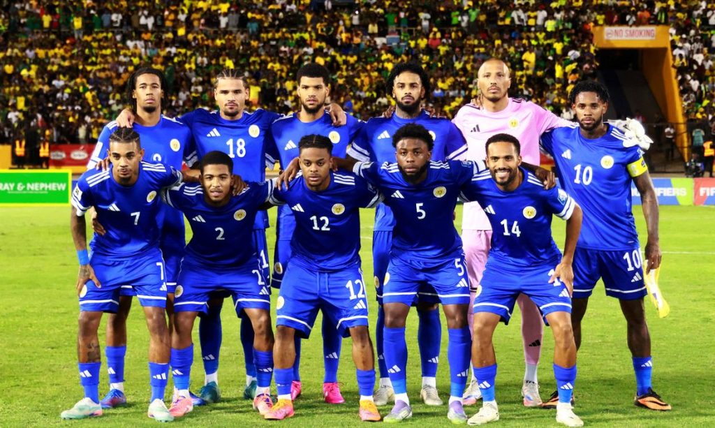 FILE PHOTO: Soccer Football - FIFA World Cup - CONCACAF Qualifiers - Group B - Jamaica v Curacao - National Stadium Independence Park, Kingston, Jamaica - November 18, 2025 Curacao players pose for a team group photo before the match REUTERS/Gilbert Bellamy/File Photo