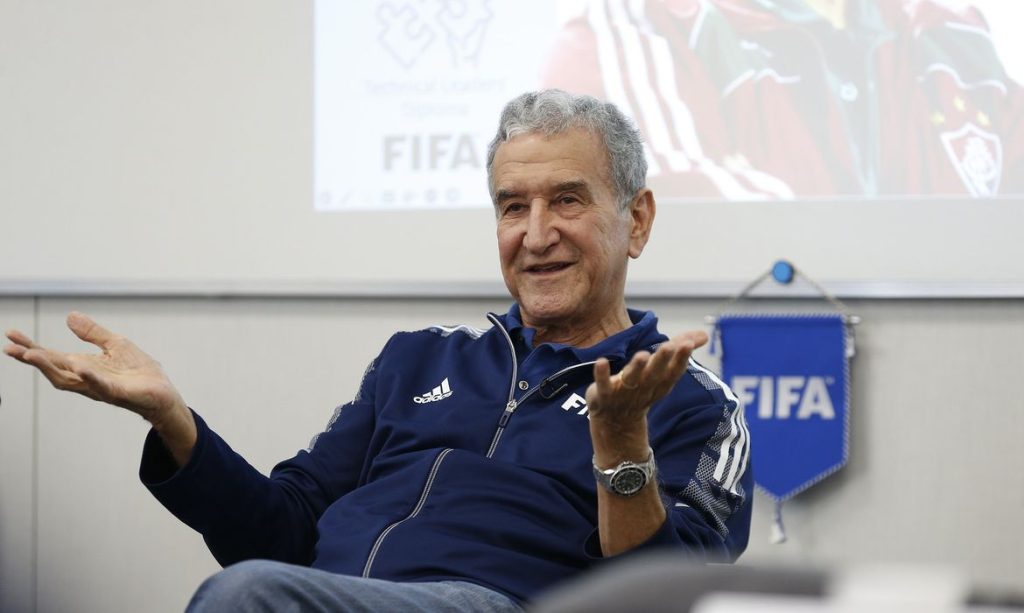 Carlos Alberto Parreira - seleção brasileira - técnico - em 15/05/2023