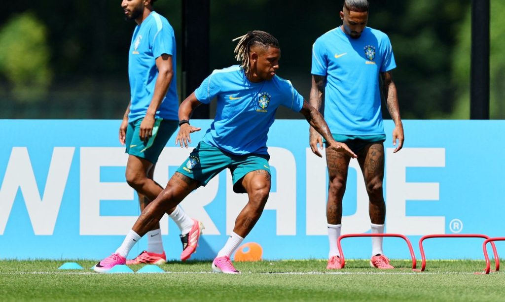 Soccer Football - FIFA World Cup 2026 - Brazil Training - Columbia Park Training Facility, Morristown, New Jersey, U.S. - June 12, 2026 Brazil's Danilo Santos during training IMAGN IMAGES via Reuters/Caean Couto