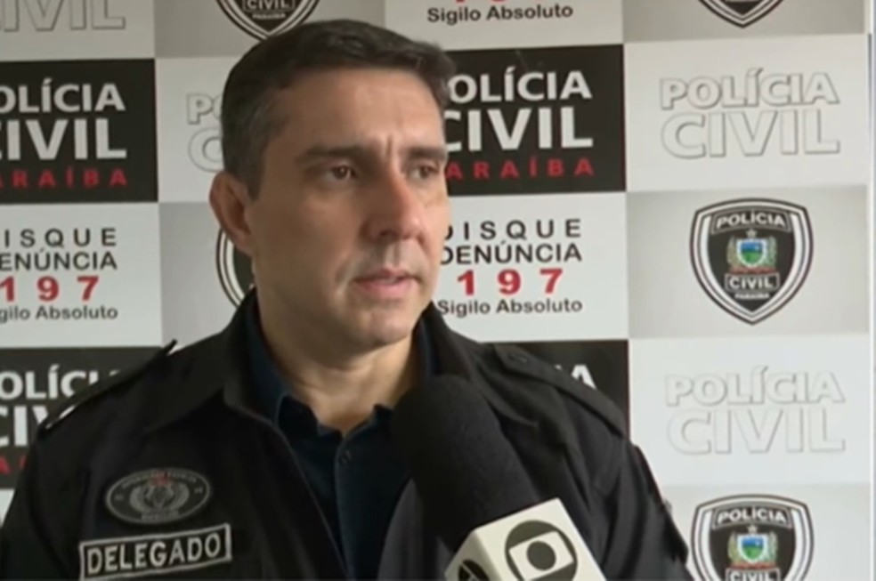 Delegado Braz Morrone está entre os presos da operação — Foto: Reprodução/TV Cabo Branco