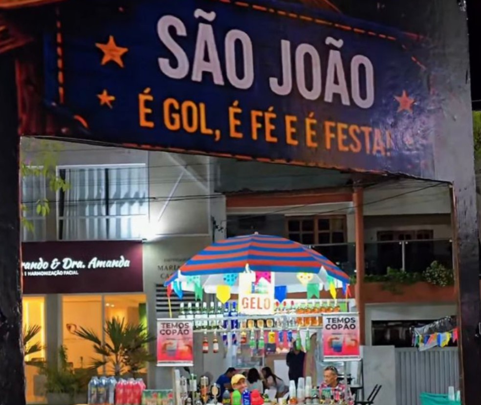 Jovem é preso por agredir e fraturar braço de policial militar durante festa de São João, no Sertão da Paraíba — Foto: Polícia Militar da Paraíba