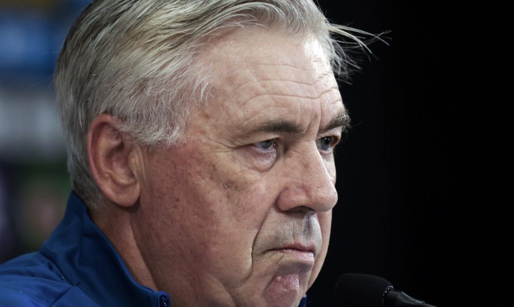 São Paulo (SP), 09/06/2025 - Técnico da seleção brasileira de futebol, Carlo Ancelotti, durante entrevista coletiva. Foto: Paulo Pinto/Agência Brasil