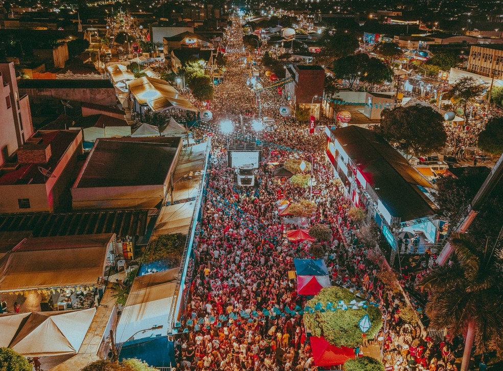 Pingo da Mei Dia abre o Mossoró Cidade Junina em 2026 (foto da edição de 2025) — Foto: Francinildo Silva/Prefeitura de Mossoró