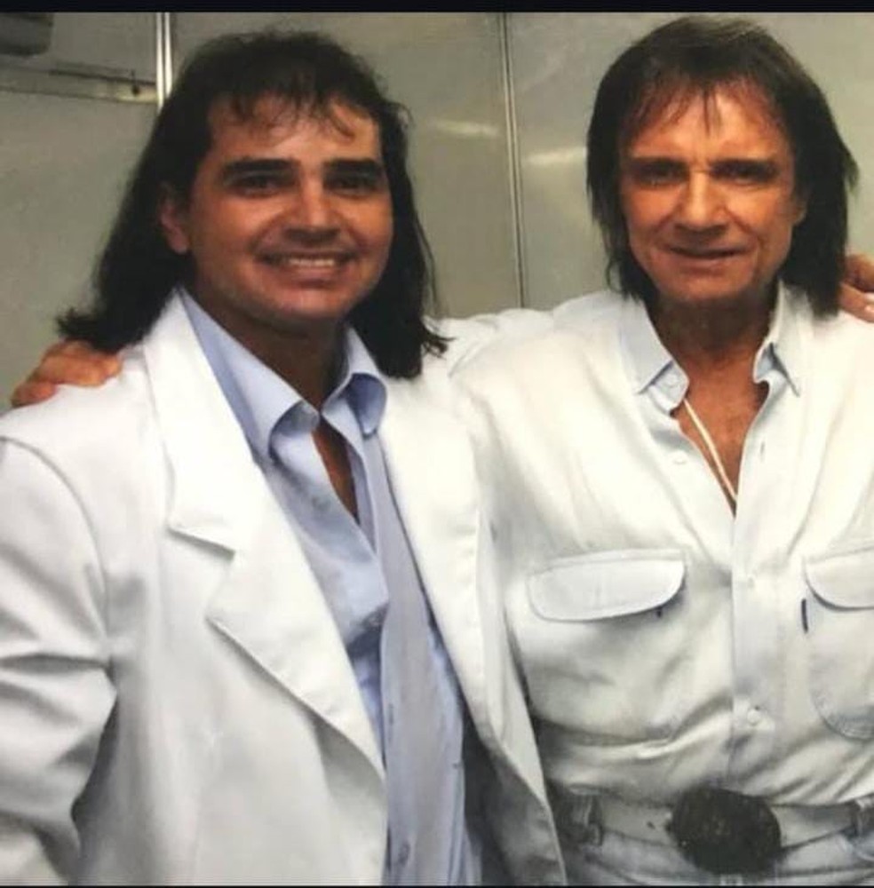 George Carlos faz cover de Roberto Carlos desde 2000 — Foto: Arquivo pessoal/George Carlos