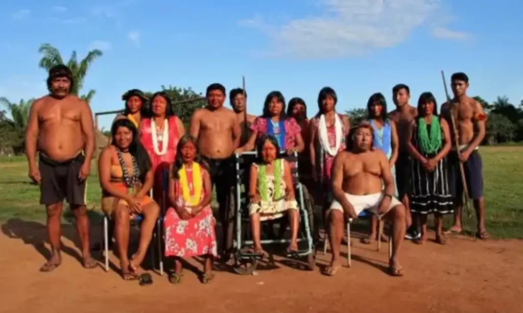 Povo indígena Kajkwakratxi (Tapayuna). Foto: Instituto Homem Brasileiro/Divulgação