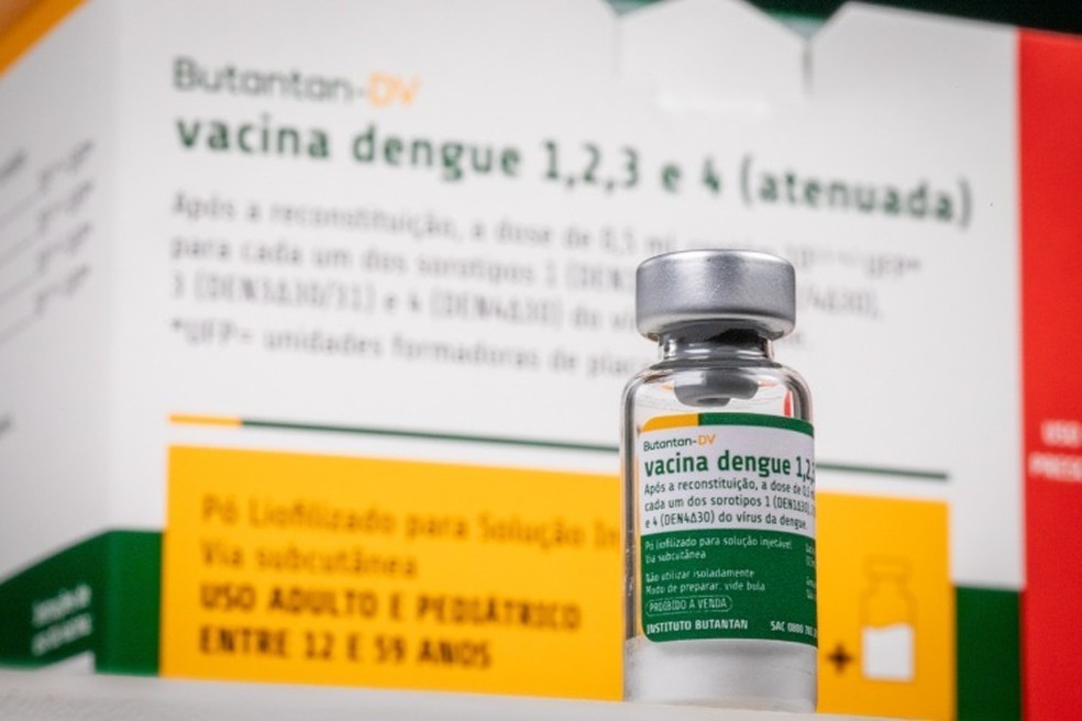 Vacina contra a dengue — Foto: Instituto Butantan/ Divulgação
