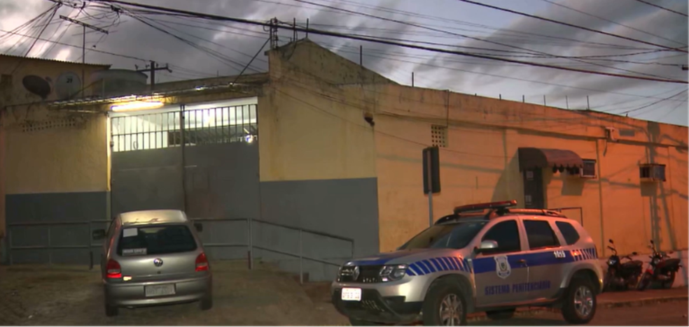 Presídio do Monte Santo, em Campina Grande — Foto: Reprodução/TV Paraíba