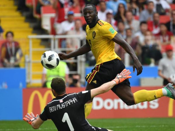 Com os triunfos sobre panamenhos e tunisianos, os belgas marcam seis pontos (Foto: Kirill KUDRYAVTSEV / AFP)