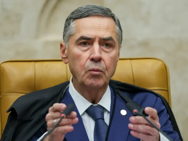 Brasília (DF) 01/08/2025 - O presidente da STF, Luís Roberto Barroso, durante sessão de abertura do segundo semestre judiciário. Foto: Fabio Rodrigues-Pozzebom/ Agência Brasil
