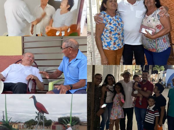 No feriado da Independência do  Brasil, o deputado estadual Vivaldo Costa ( PV), cumpriu intensa agenda em várias regiões do Rio Grande do Norte. — Foto: Divulgação