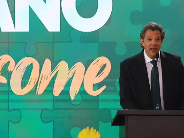 Brasília (DF), 05/08/2025 - Ministro da Fazenda, Fernando Haddad, durante 5ª Reunião Plenária do Conselho de Desenvolvimento Econômico Social Sustentável (CDESS), realizado no Palácio do Itamaraty. Foto: Antonio Cruz/Agência Brasil