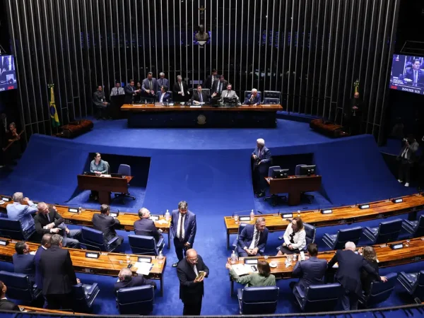 Brasília – DF- 29/04/2026 – Sessão do Senado Federal que votou contra a indicação do advogado-geral da União, Jorge Rodrigo Araújo Messias,  para o cargo de ministro do Supremo Tribunal Federal (STF).  Foto: Lula Marques/ Agência Brasil.