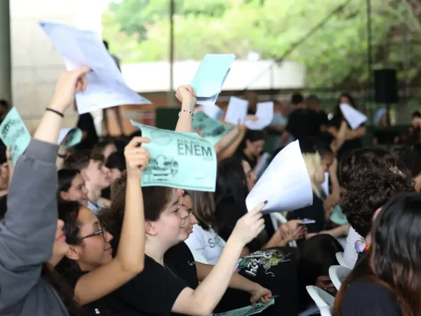 Brasília (DF) 01/11/2024 Aulão preparativo para o ENEM no Colégio SIGMA. Foto José Cruz/Agência Brasil