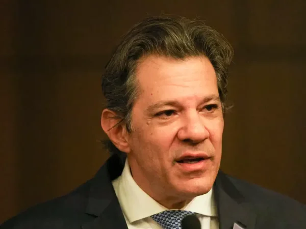 Brasília (DF), 02/04/2025 - Fernando Haddad (Fazenda), durante evento em comemoração aos seus 60 Anos do Banco Central.
Foto: Jose Cruz/Agência Brasil