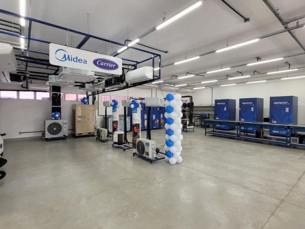 Centro de Treinamento reforça tecnologias para qualificação profissional no Centro de Tecnologias do Gás e Energias Renováveis, do SENAI-RN — Foto: Divulgação / SENAI-RN