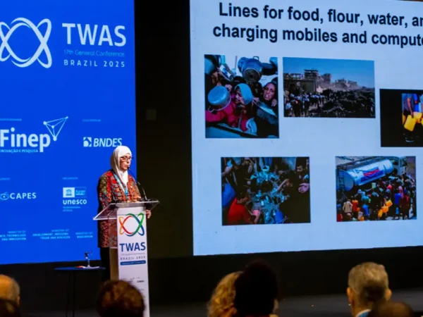 Rio de Janeiro (RJ), 03/10/2025 – SProfessora de Gaza fala sobre o esforço para manter ensino e pesquisas.
Foto: Hala El-Khoondar/Arquivo pessoal