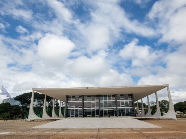 Brasília (DF) 11/04/2023 Fachada do palácio do Supremo Tribunal Federal (STF) Foto: Fabio Rodrigues-Pozzebom/ Agência Brasil