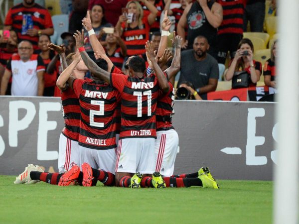 Flamengo venceu o Boavista por 3 a 1 e avançou na Taça Guanabara — Foto: Alexandre Vidal/CRF