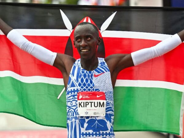 Quênia12/02/2024  O recordista mundial da maratona Kelvin Kiptum morre em um acidente de trânsito no domingo.. Foto Reuters