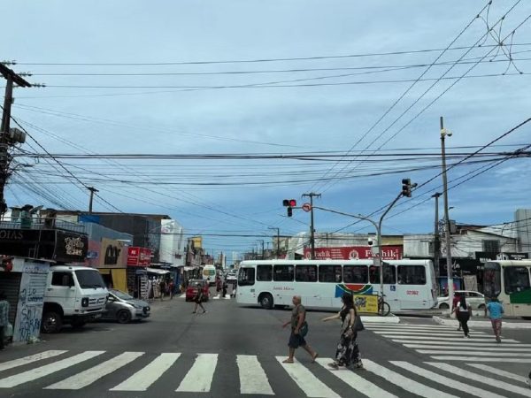 Comércio Alecrim Natal RN Rio Grande do Norte movimentação mercado lojas trânsito comércios — Foto: Augusto César Gomes/g1
