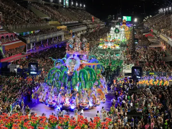 Rio de Janeiro. 13/02/2024. Carnaval 2024  Sambódromo da Marquês de Sapucaí, desfile da Mocidade independente de Padre Miguel.
 Foto: Marco Terranova | Riotur