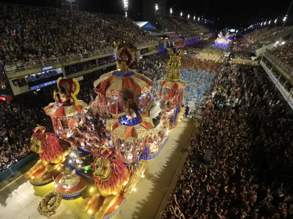 Rio de Janeiro. 13/02/2024. Carnaval 2024  Sambódromo da Marquês de Sapucaí, desfile da Portela.
Foto: Alex Ferro | Riotur