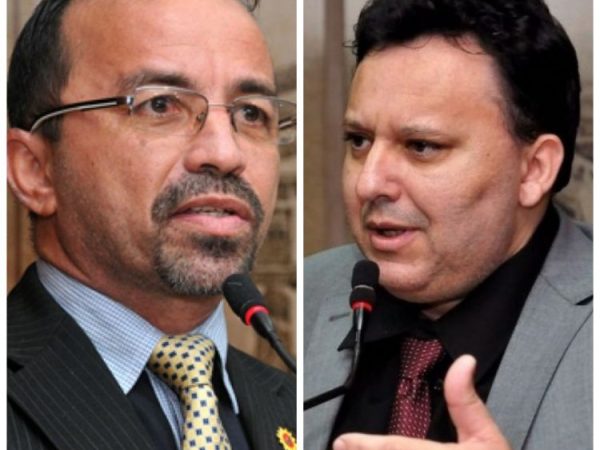 Sandro Pimentel (PSOL) e Cícero Martins (PTB) acreditam que o prefeito persegue Raniere Barbosa (PDT) - (Elpídio Jr.)