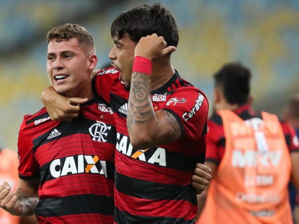 Com dois gols marcados no início do jogo, o Rubro-Negro da Gávea acabou com qualquer possibilidade de reação do adversário (Foto: Gilvan de Souza/Flamengo)