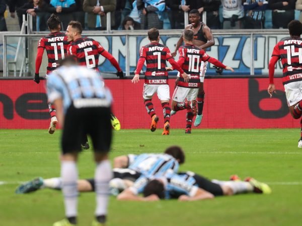 Lincoln faz o gol de empate no último lance da partida e deixou tudo igual na disputa (Foto: Gilvan de Souza / Flamengo)
