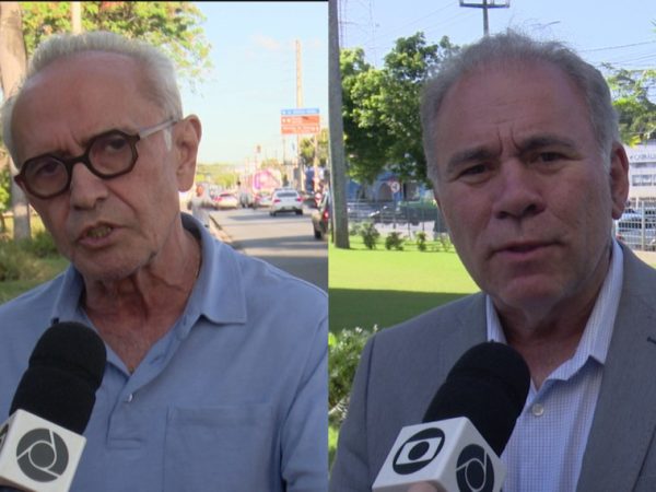 Cícero Lucena e Marcelo Queiroga vão disputar segundo turno em João Pessoa — Foto: Reprodução/TV Cabo Branco