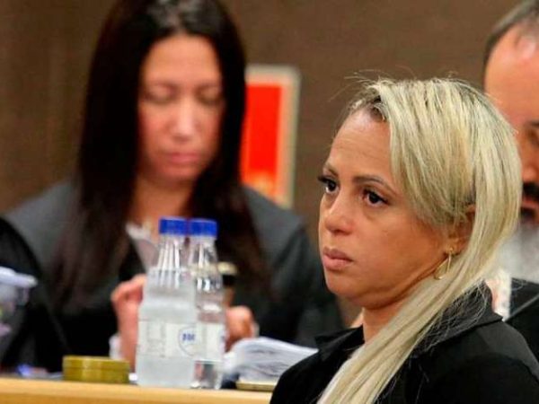 Adriana Ferreira Almeida Nascimento foi condenada a 20 anos de prisão pela morte do marido — Foto: AFP