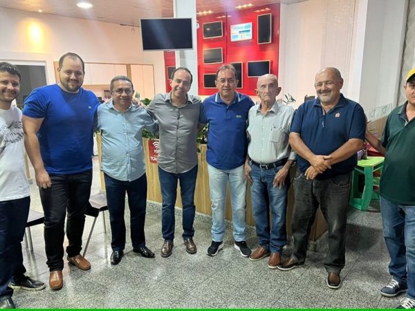Candidato ao Governo do RN, Fábio Dantas reuniu novos apoios em Felipe Guerra. — Foto: Divulgação