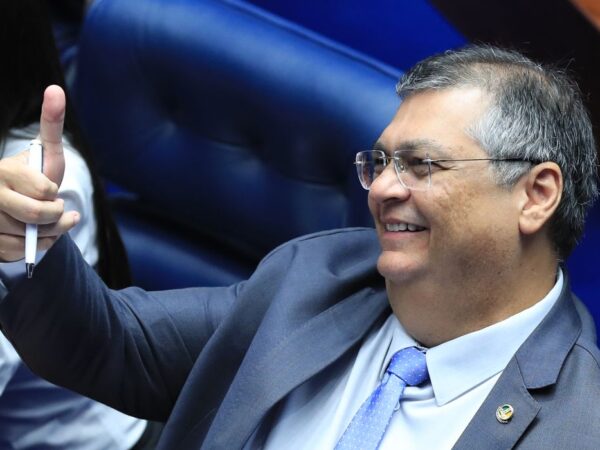 Brasília (DF) 20/02/2024 Senador Flávio Dino (PSB-MA) fez discurso de despedida do Senado.   Foto Lula Marques/ Agência Brasil