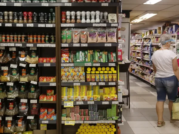 Supermercado na zona sul do Rio de Janeiro