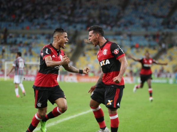Fla-Flu movimentado no Maracanã terminou em 2 a 2 (Foto: Gilvan de Souza / Flamengo
