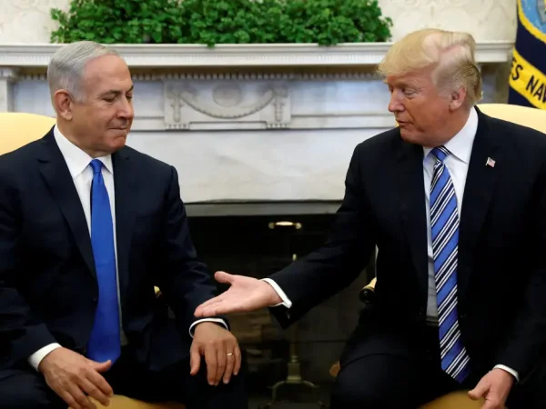 Trump e Netanyahu se encontraram na Casa Branca nesta segunda-feira
