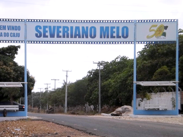 Severiano Melo é uma cidade marcada pelo êxodo populacional — Foto: Reprodução