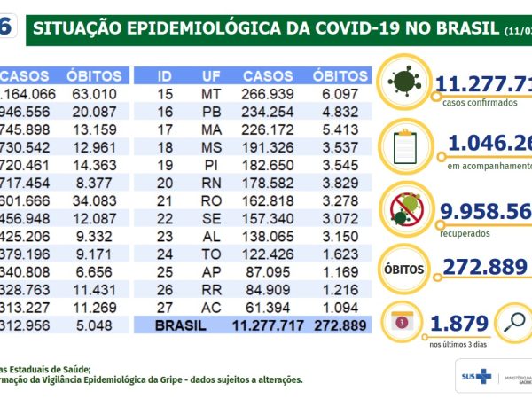 A doença está em 100% dos municípios brasileiros — Foto: Ministério da Saúde