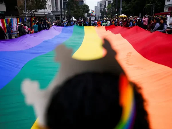 Parada anual do Orgulho LGBTQ+, em São Paulo