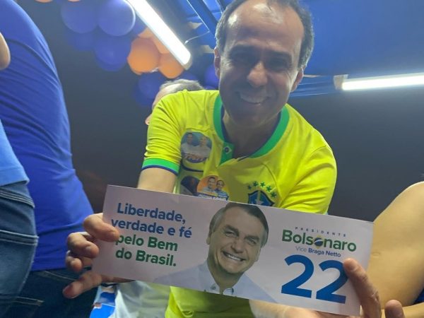 Fábio Dantas é candidato. — Foto: Reprodução