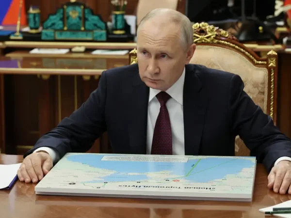 Presidente da Rússia, Vladimir Putin, em Moscou